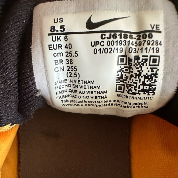 Nike Quest 2 SE Pumice Black Coral Stardust colorway Size 8.5 - Picture 7 of 7